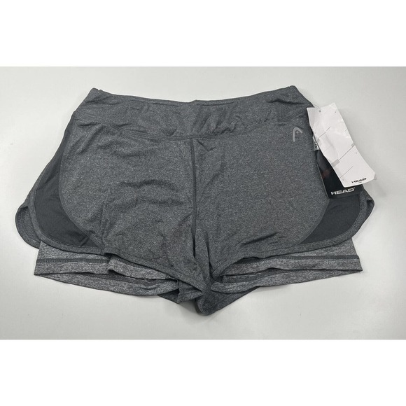NWT Head Lined Running Shorts Size Small Women’s Gray - Picture 1 of 7